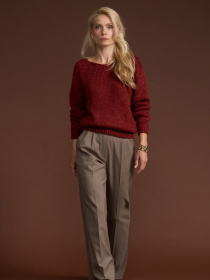 Джемпер TrikoBakh модель 2879-marsala Фото