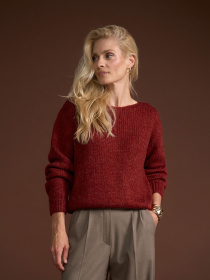 Джемпер TrikoBakh модель 2879-marsala Фото