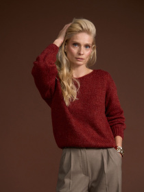 Джемпер TrikoBakh модель 2879-marsala Фото