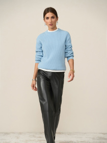 Джемпер TrikoBakh модель 2865-nebesnij Фото