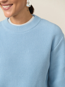 Джемпер TrikoBakh модель 2865-nebesnij Фото