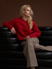 Джемпер TrikoBakh модель 2865-marsala Фото