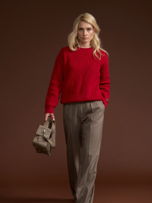 Джемпер TrikoBakh модель 2865-marsala Фото