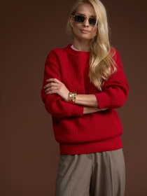 Джемпер TrikoBakh модель 2865-marsala Джемпер TrikoBakh модель 2865-marsala Фото