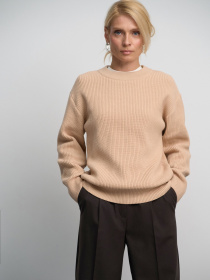 Джемпер TrikoBakh модель 2865-migdalxnij Фото