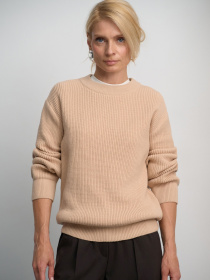 Джемпер TrikoBakh модель 2865-migdalxnij Фото