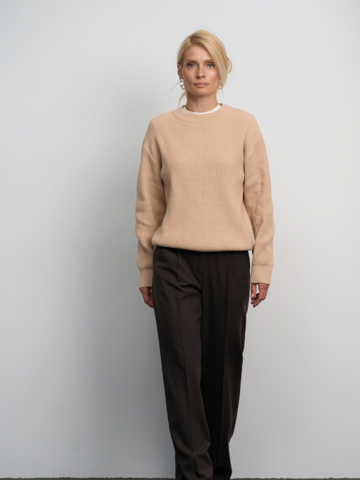 Джемпер TrikoBakh модель 2865-migdalxnij Фото