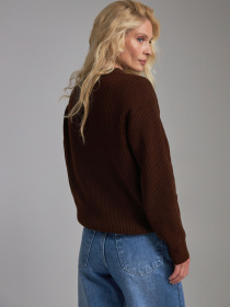 Джемпер TrikoBakh модель 2865-braun Фото
