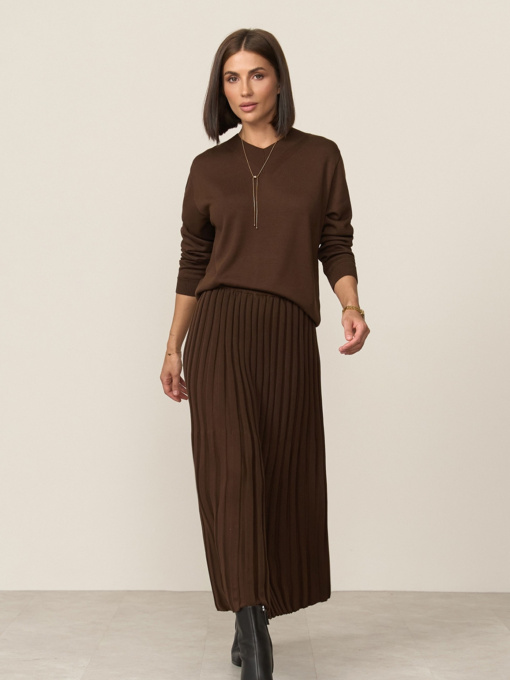 Джемпер TrikoBakh модель 2886-shokoladnij Фото