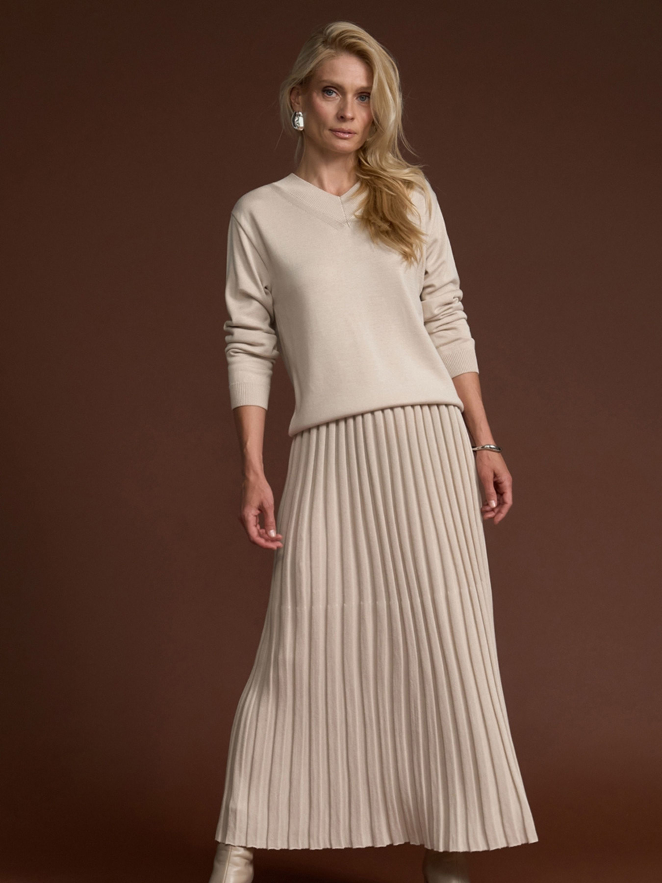 Джемпер TrikoBakh модель 2886-perlamutr Фото