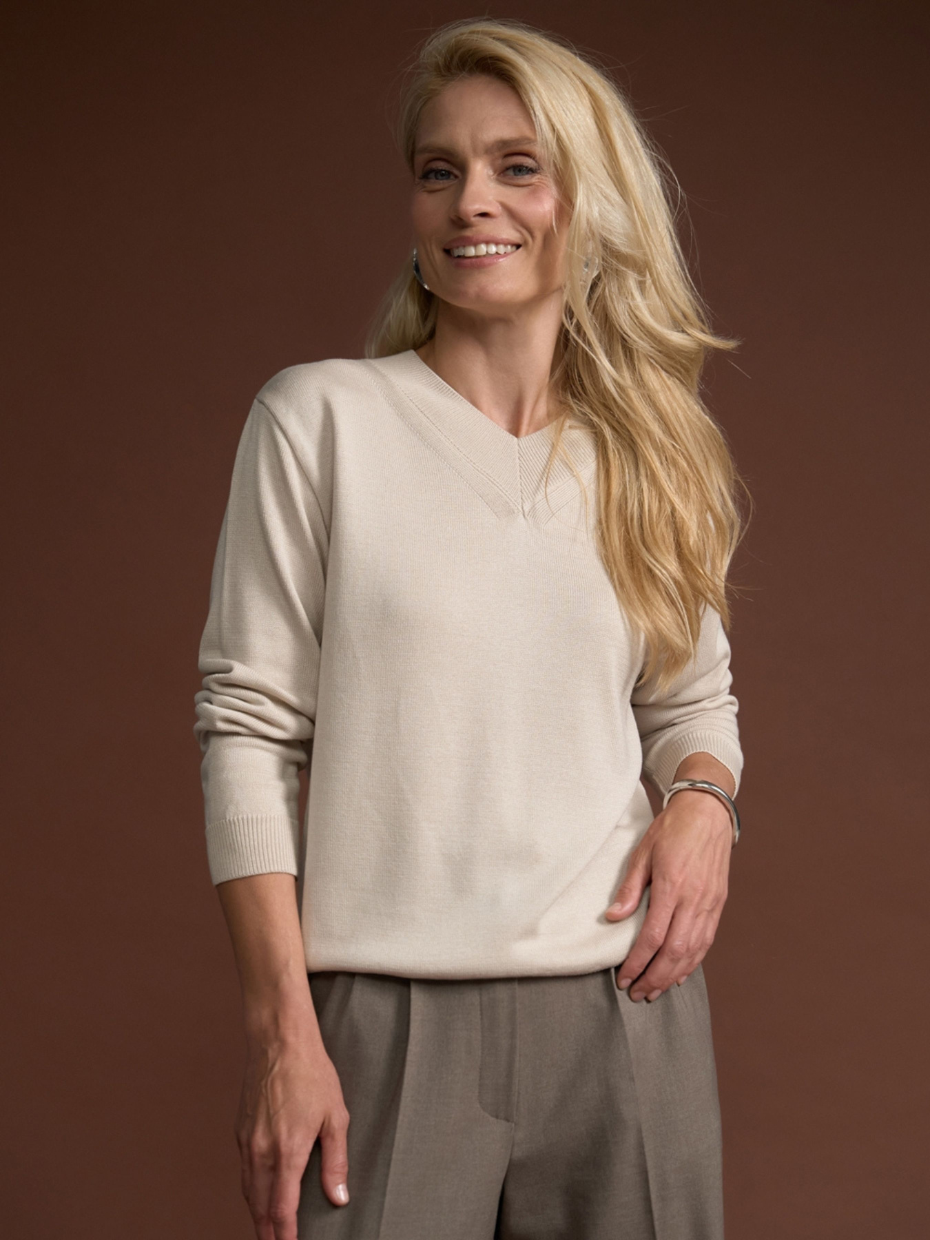 Джемпер TrikoBakh модель 2886-perlamutr Фото