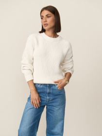 Джемпер TrikoBakh модель 2867-molochnij Фото