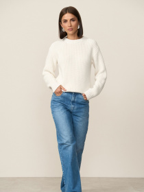 Джемпер TrikoBakh модель 2867-molochnij Фото