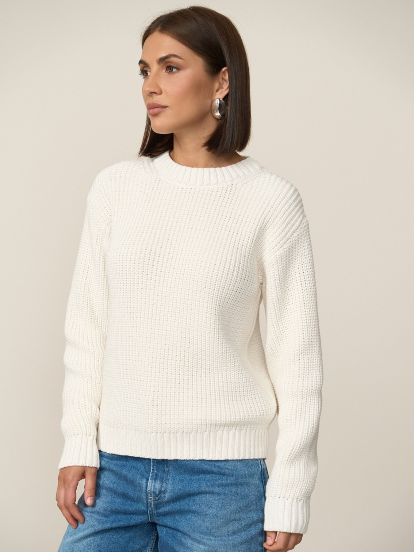 Джемпер TrikoBakh модель 2867-molochnij Фото