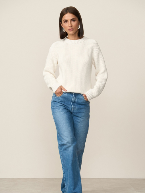 Джемпер TrikoBakh модель 2867-molochnij Фото