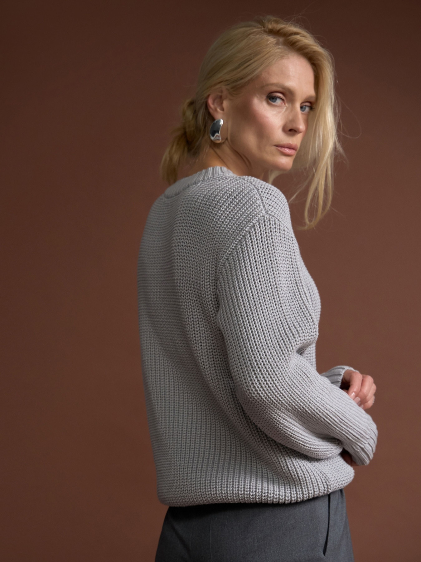 Джемпер TrikoBakh модель 2867-stalevij Фото