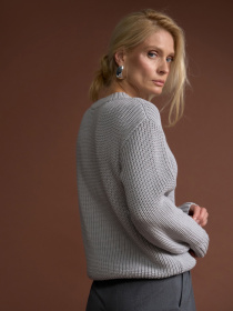 Джемпер TrikoBakh модель 2867-stalevij Фото