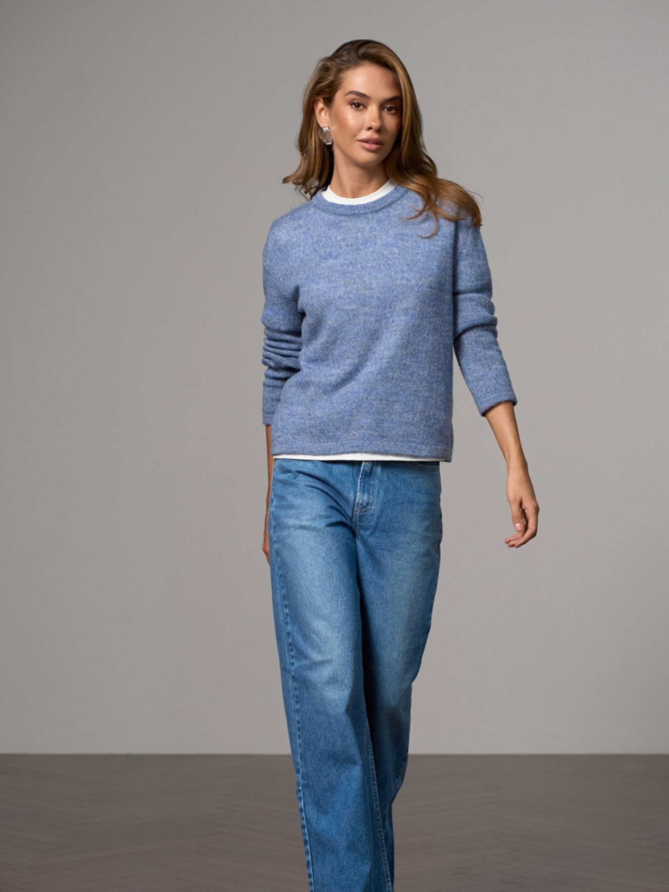 Джемпер TrikoBakh модель 2845-dzhinsovij Фото