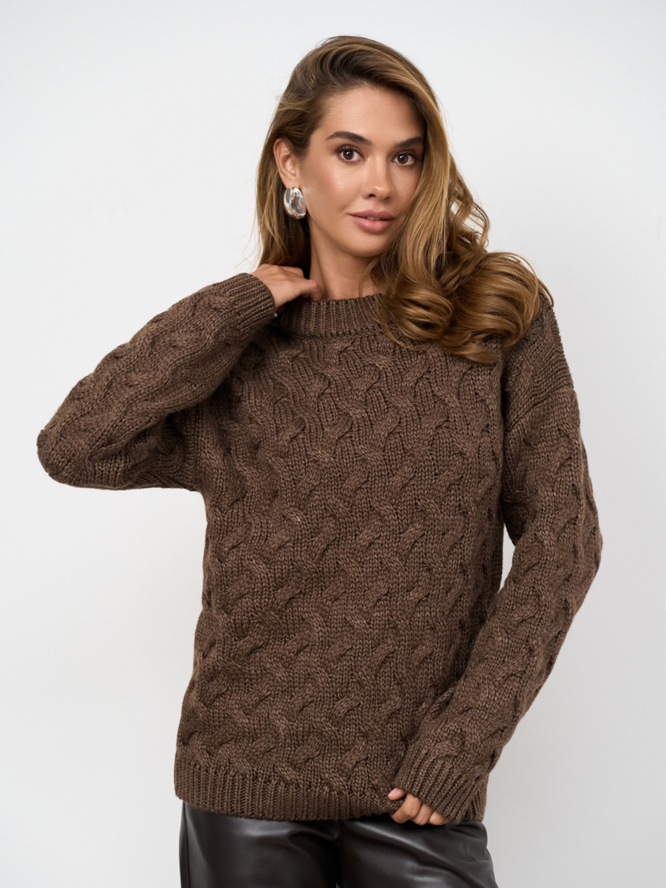 Свитер TrikoBakh модель 2882-bronza Фото