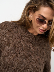 Свитер TrikoBakh модель 2882-bronza Свитер TrikoBakh модель 2882-bronza Фото