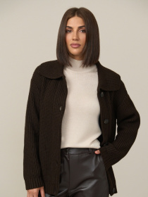 Кардиган TrikoBakh модель 2872-grkij-shokolad Фото