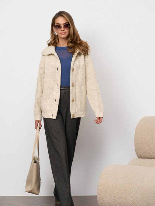 Кардиган TrikoBakh модель 2872-naturalxnij Фото