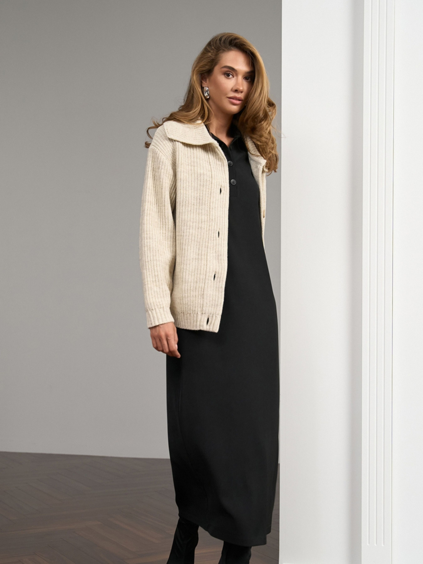 Кардиган TrikoBakh модель 2872-naturalxnij Фото