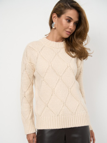 Джемпер TrikoBakh модель 2866-kremovij Фото