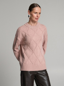 Джемпер TrikoBakh модель 2866-pudrovij Фото