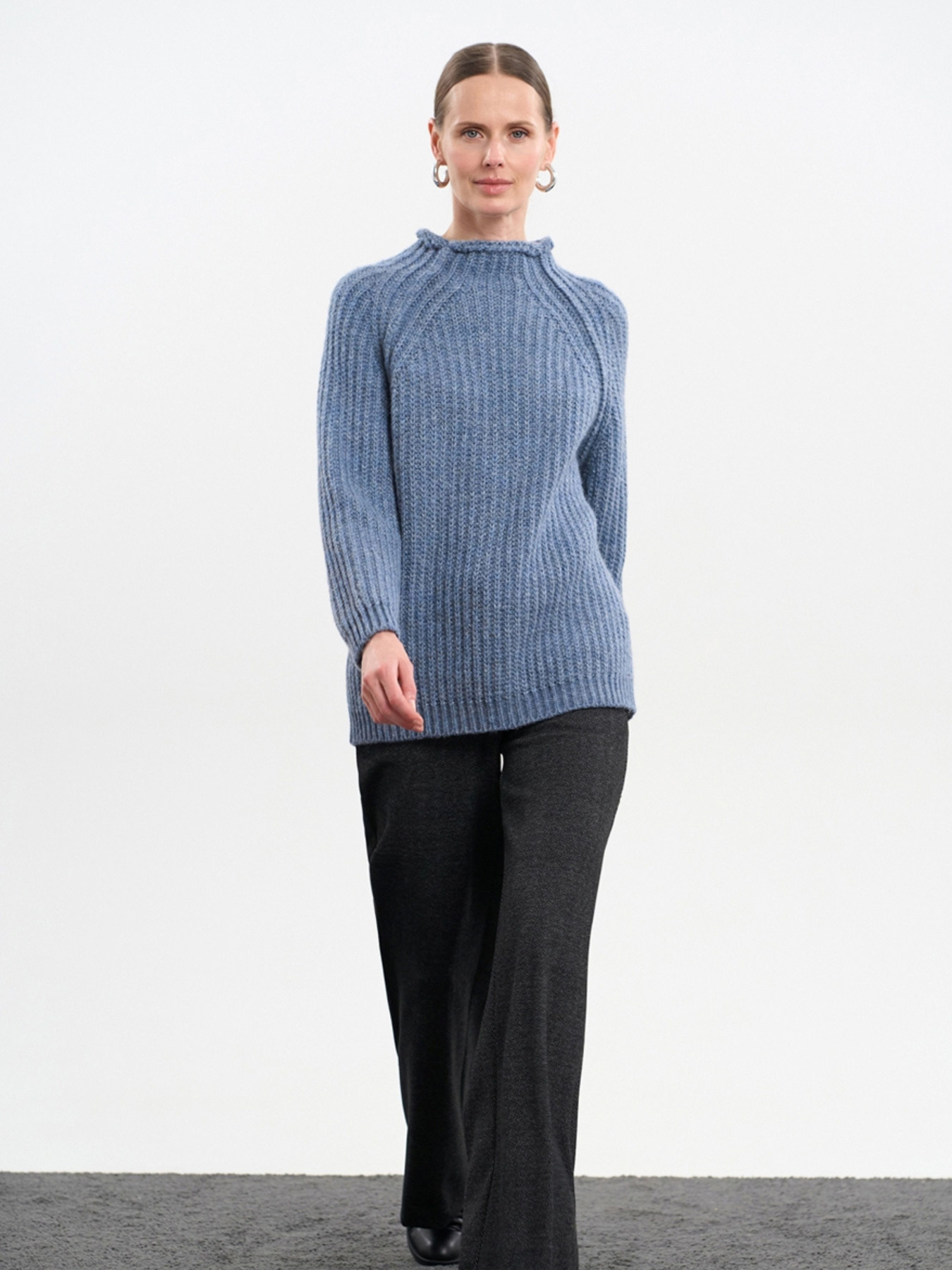 Свитер TrikoBakh модель 2855-dzhinsovij Фото