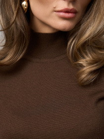 Водолазка TrikoBakh модель 2859-shokoladnij Фото