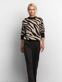 Джемпер TrikoBakh модель 2856-shokolad-len Фото