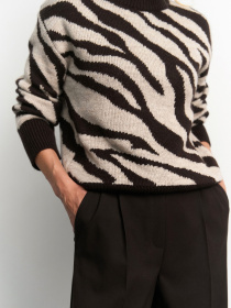 Джемпер TrikoBakh модель 2856-shokolad-len Фото