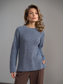 Джемпер TrikoBakh модель 2844-dzhinsovij Фото