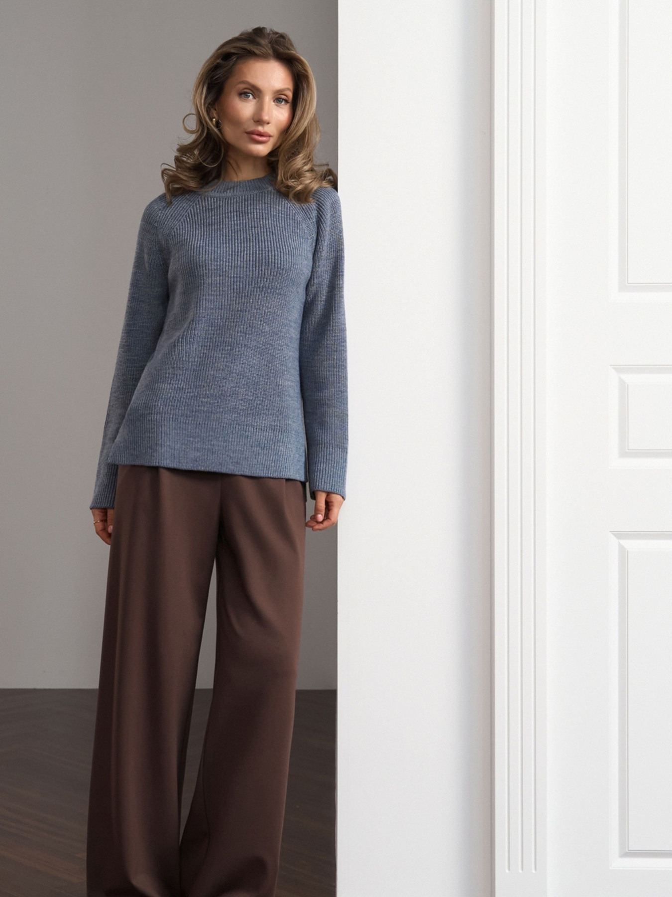 Джемпер TrikoBakh модель 2844-dzhinsovij Фото