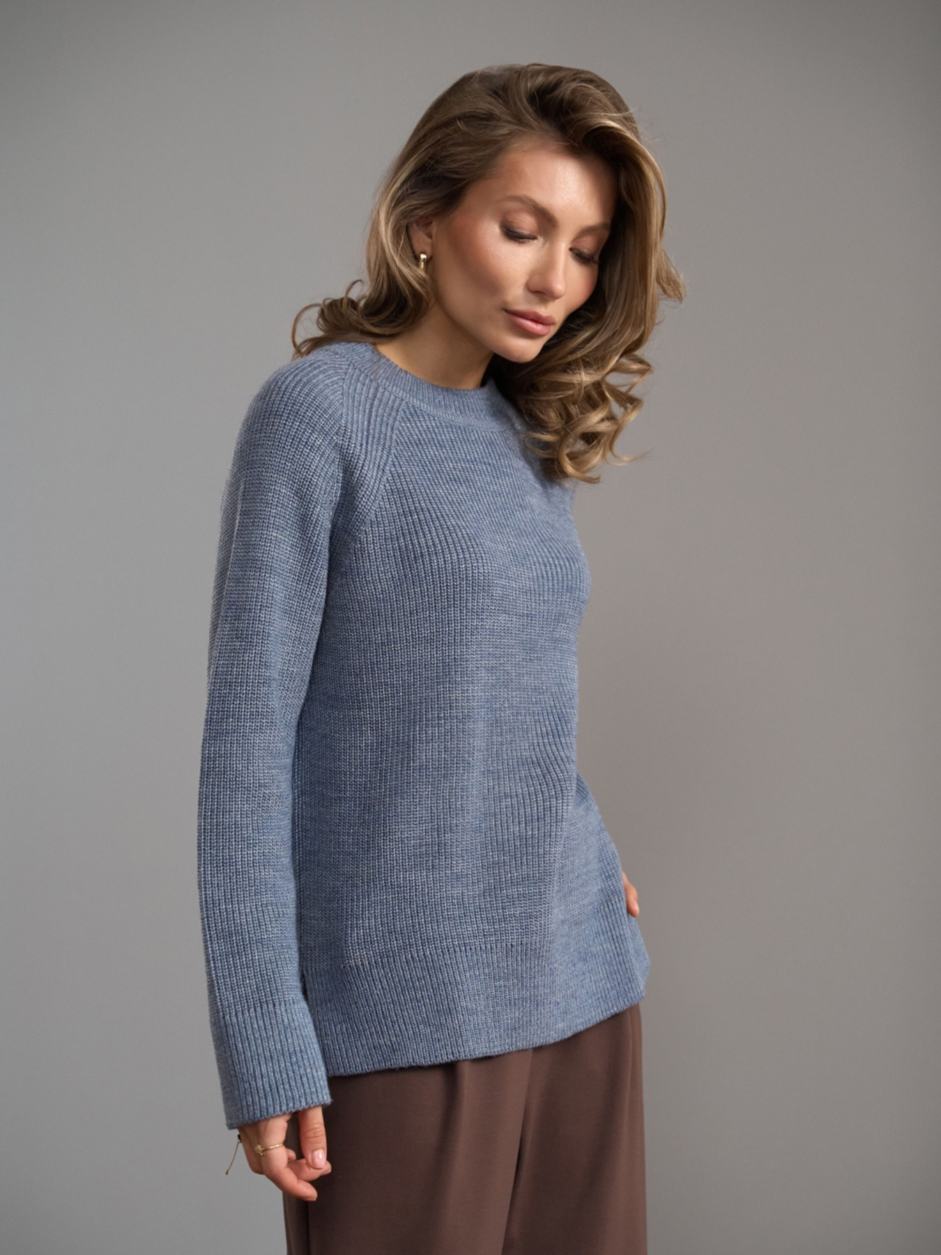 Джемпер TrikoBakh модель 2844-dzhinsovij Фото