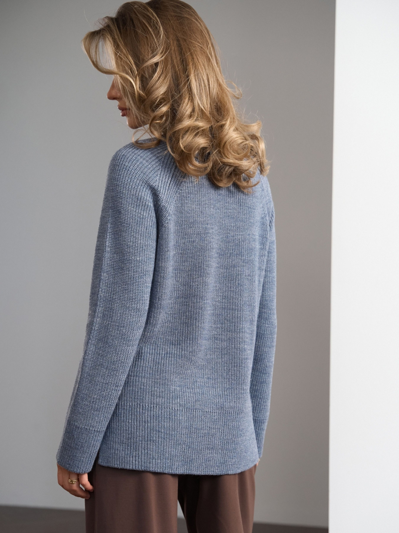 Джемпер TrikoBakh модель 2844-dzhinsovij Фото