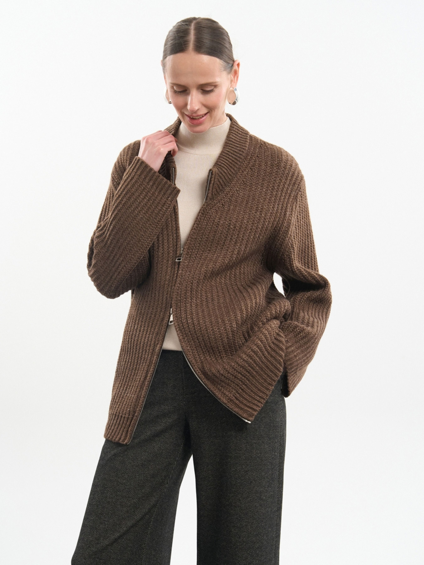 Кардиган TrikoBakh модель 2830-bronzovij Фото