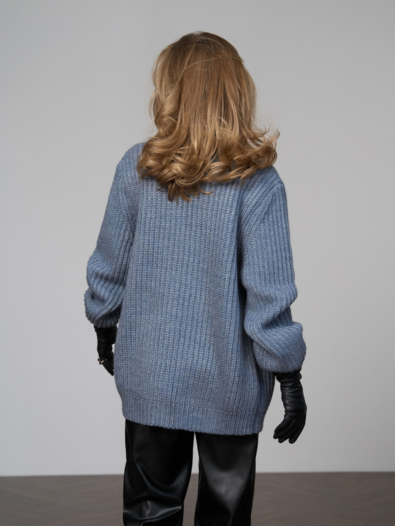 Кардиган TrikoBakh модель 2830-dzhinsovij Фото