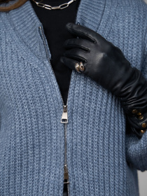 Кардиган TrikoBakh модель 2830-dzhinsovij Фото