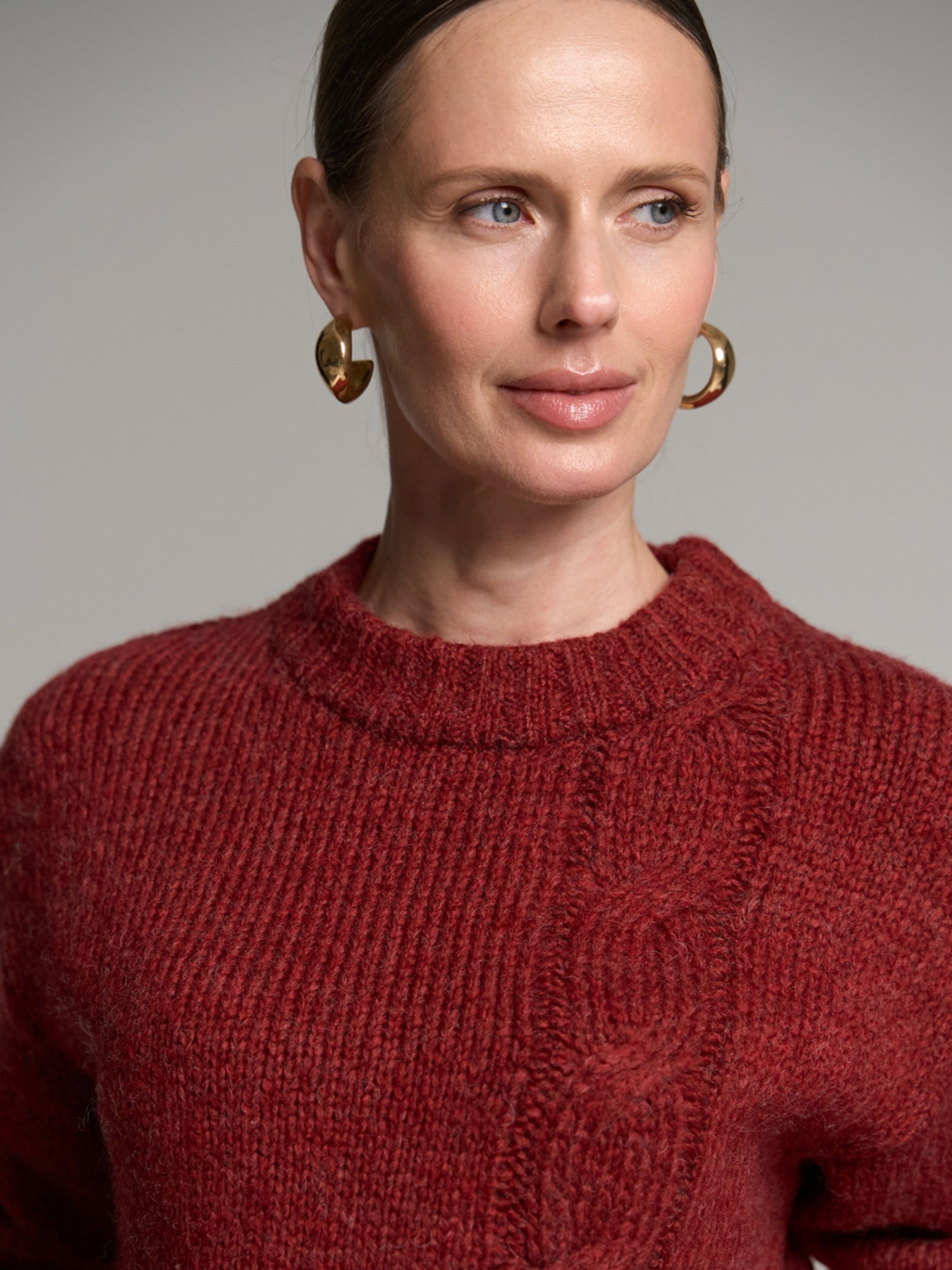 Джемпер TrikoBakh модель 2829-marsala Фото