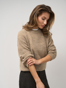 Джемпер TrikoBakh модель 2820-tyutyunovij Джемпер TrikoBakh модель 2820-tyutyunovij Фото