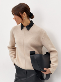 Джемпер TrikoBakh модель 2806-kremovij Фото