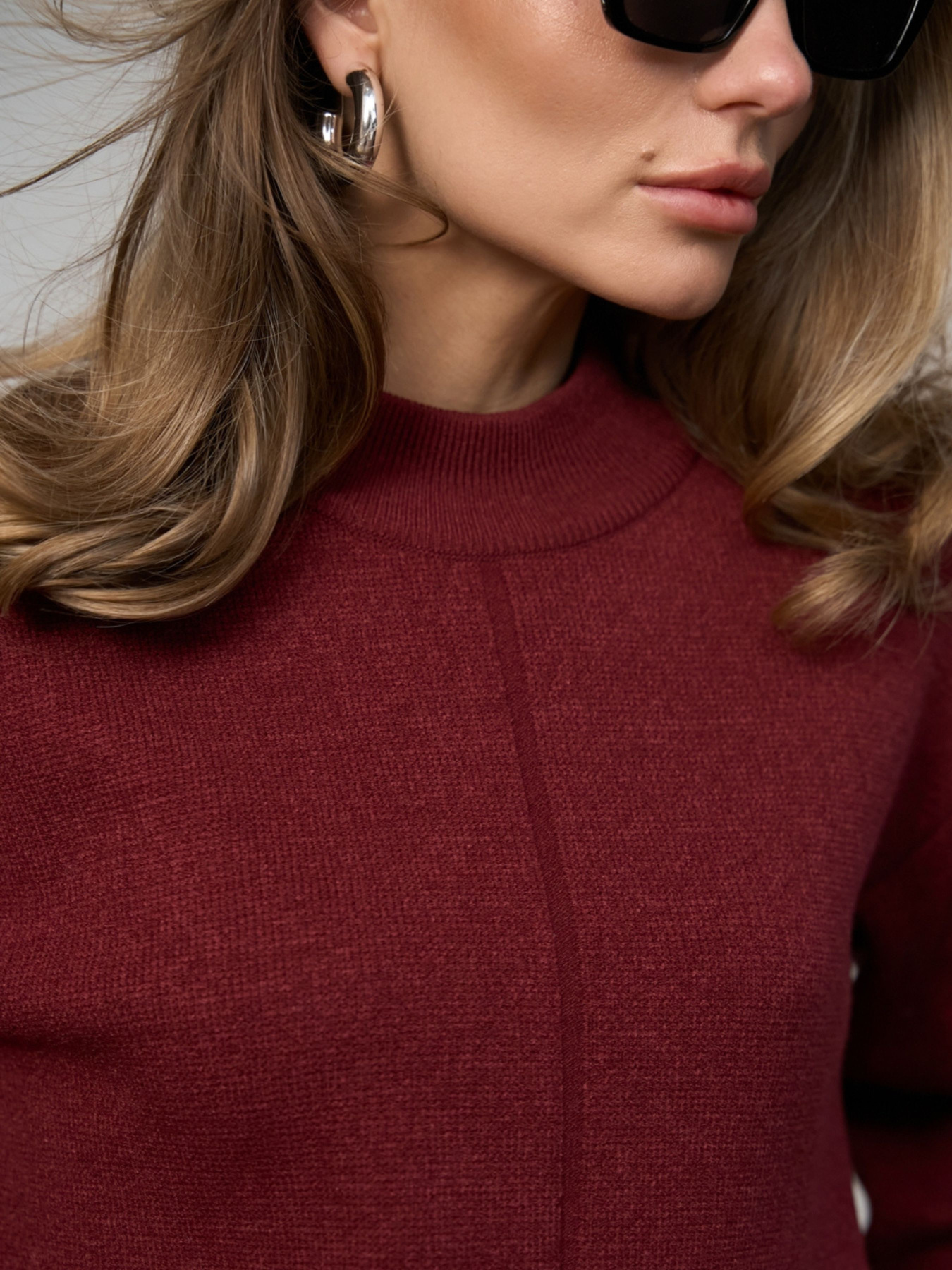 Джемпер TrikoBakh модель 2806-marsala Фото