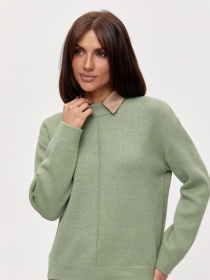 Джемпер TrikoBakh модель 2806-olivkovij Фото