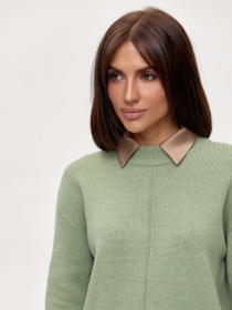 Джемпер TrikoBakh модель 2806-olivkovij Фото