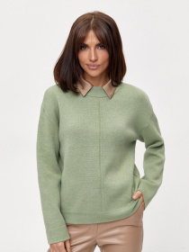 Джемпер TrikoBakh модель 2806-olivkovij Фото