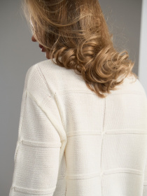 Свитер TrikoBakh модель 2804-molochnij Свитер TrikoBakh модель 2804-molochnij Фото