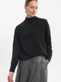 Свитер TrikoBakh модель 2804-chornij Фото