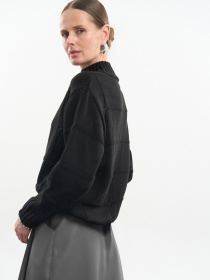 Свитер TrikoBakh модель 2804-chornij Фото